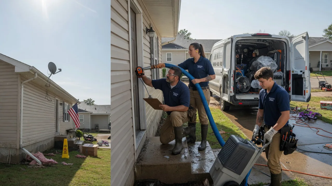 Ceiling Water Damage Restoration in Twin City, GA near me